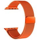 CaseUp Apple Watch SE 2022 44mm Kordon Milano Metal Loop Turuncu